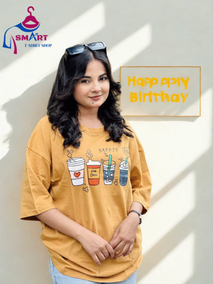 Ladies Drop Shoulder T-shirt