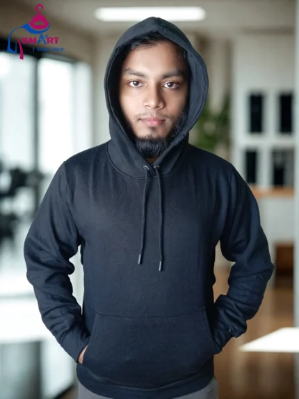 Black Solid hoodi