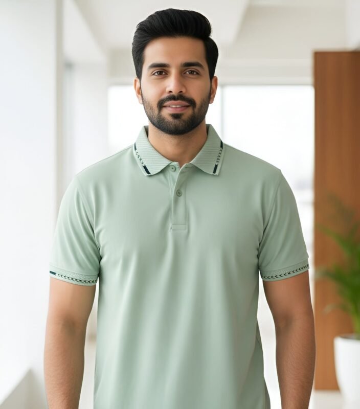 China PK Fabric polo shirt (Angur)