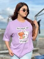 Ladies Drop Shoulder T-shirt 3-piece Combo (code: 01) - Image 4